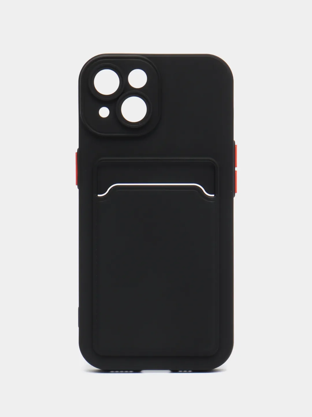 Черный чехол для Apple iPhone 15 (Айфон 15)
