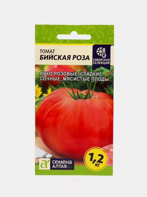 Томат "Бийская Роза", 0,05 г, Семена Алтая