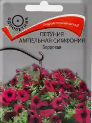 Семена Петуния "Симфония бордовая ампельная" 0,01 г (Поиск)