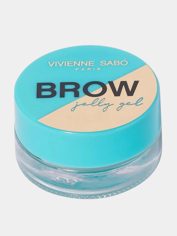 Гель-желе для бровей сверхсильной фиксации Vivienne Sabo "Brow jelly gel", тон 01