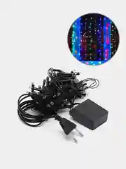 Гирлянда 10 м, 100LED, 4 цвета, 8 режимов, светодиодная гирлянда на ёлку, украшения интерьера