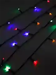 Гирлянда 10 м, 100LED, 4 цвета, 8 режимов, светодиодная гирлянда на ёлку, украшения интерьера