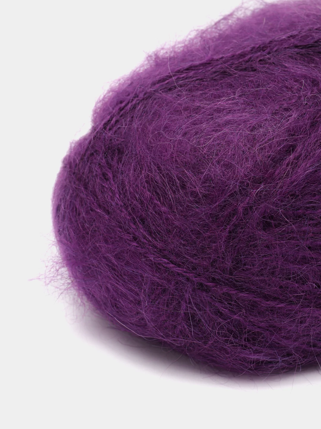 Аметистовый пряжа Alize Mohair Classic new, Ализе Мохер Классик