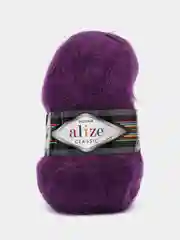 Аметистовый пряжа Alize Mohair Classic new, Ализе Мохер Классик