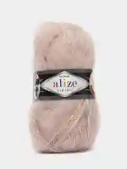 Бежевый пряжа Alize Mohair Classic new, Ализе Мохер Классик