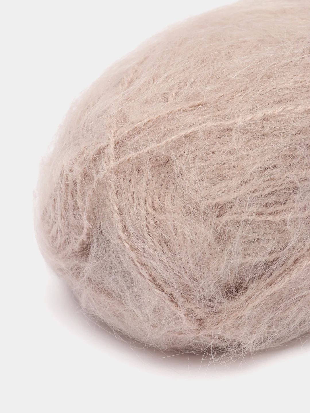 Бежевый пряжа Alize Mohair Classic new, Ализе Мохер Классик