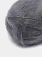 Серый пряжа Alize Mohair Classic new, Ализе Мохер Классик
