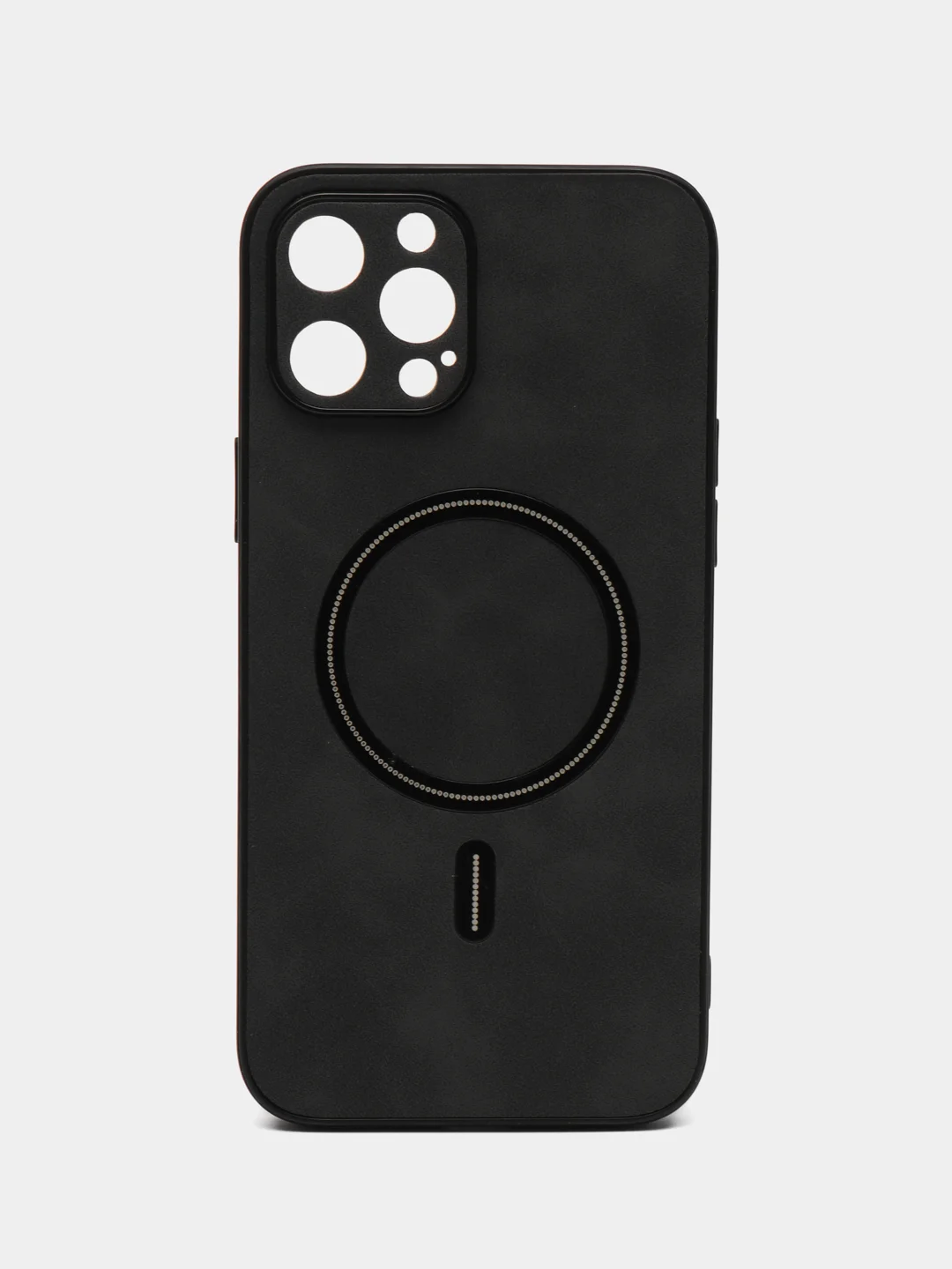 Серый чехол на Айфон Magsafe (Магсейф) Apple iPhone XR 11, 12, 13, 14 Pro Max