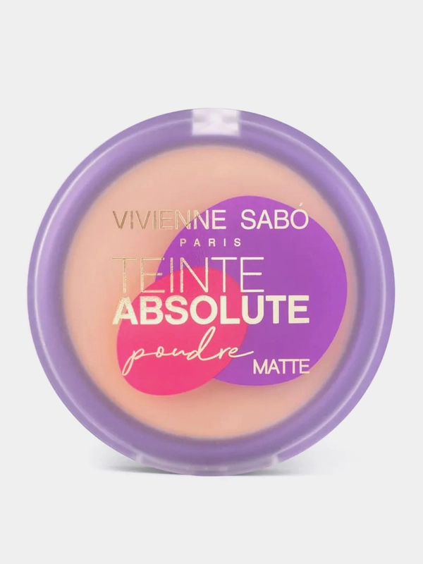 Пудра компактная матирующая Vivienne Sabo Teinte Absolute matte, тон 03, 6 г