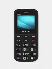 Синий мобильный телефон Maxvi B100ds большие кнопки