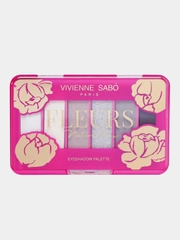 Палетка теней для век Vivienne Sabo Fleurs naturelles, тон 04, 5г