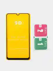 Гибкое защитное стекло для Samsung Galaxy A54 с чёрной рамкой, глянцевое, матовое
