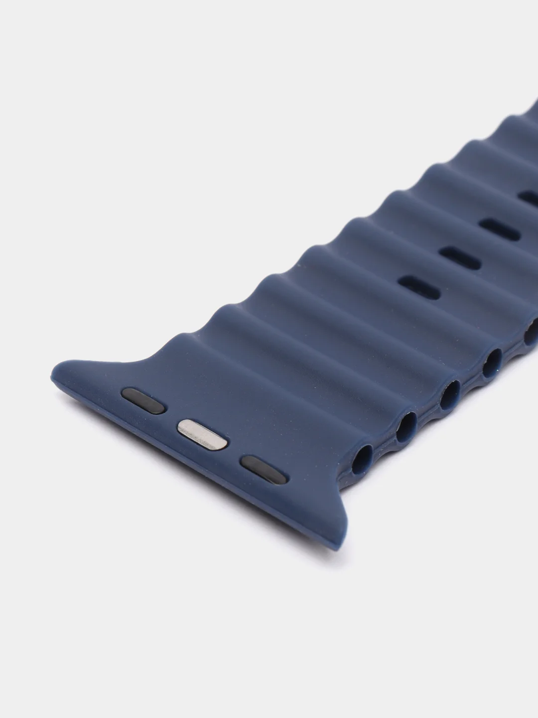 Лазурный ремешок для смарт-часов Apple Watch Ocean band Ultra, силиконовый, 42-49 мм