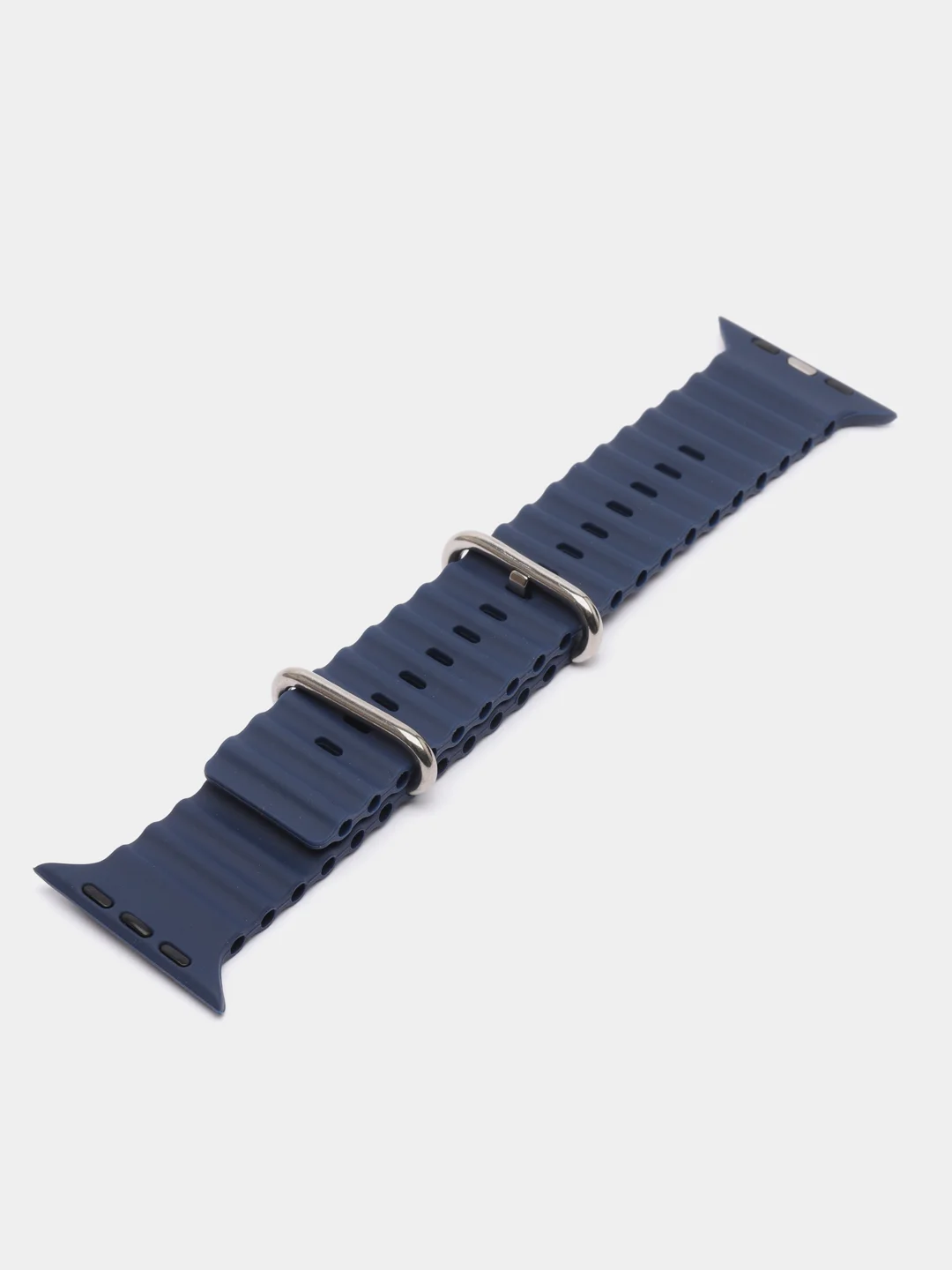 Лазурный ремешок для смарт-часов Apple Watch Ocean band Ultra, силиконовый, 42-49 мм
