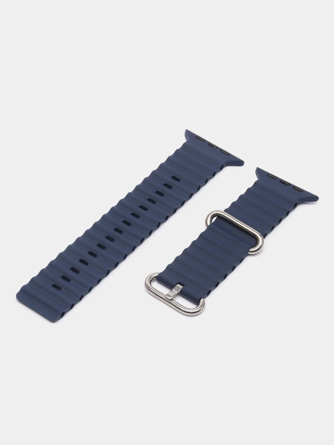Лазурный ремешок для смарт-часов Apple Watch Ocean band Ultra, силиконовый, 42-49 мм