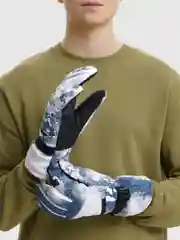 Синий перчатки горнолыжные