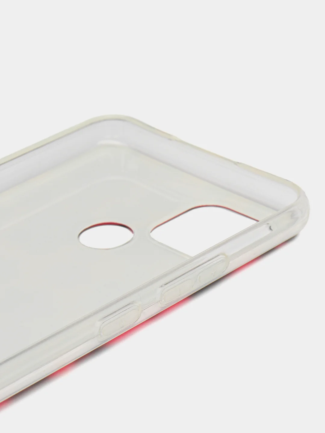 Белый силиконовый чехол Realme C21, с рисунком