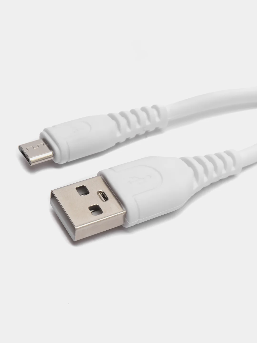 Белый кабель для быстрой зарядки, Micro-USB, до 2,4 А, 1 м, для Android, Samsung, Xiaomi, Honor)