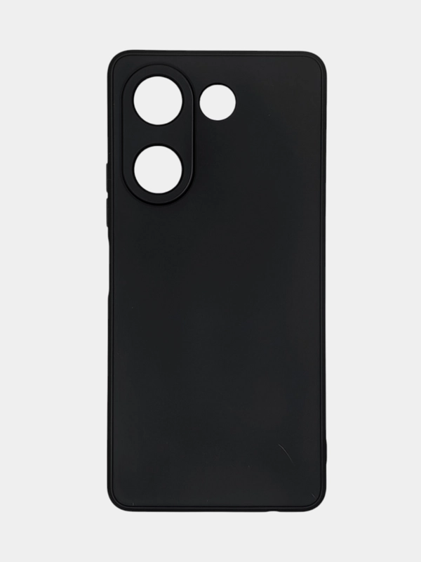 Чехол Tecno Camon 20 / 20 Pro, Техно Камон 20 Про, черный, силиконовый