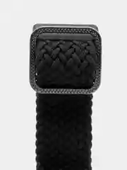 Черный ремешок для Huawei Band 8 / 9 нейлоновый