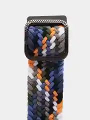Синий меланж ремешок для Huawei Band 8 / 9 нейлоновый
