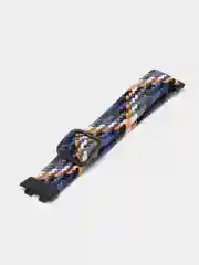 Синий меланж ремешок для Huawei Band 8 / 9 нейлоновый