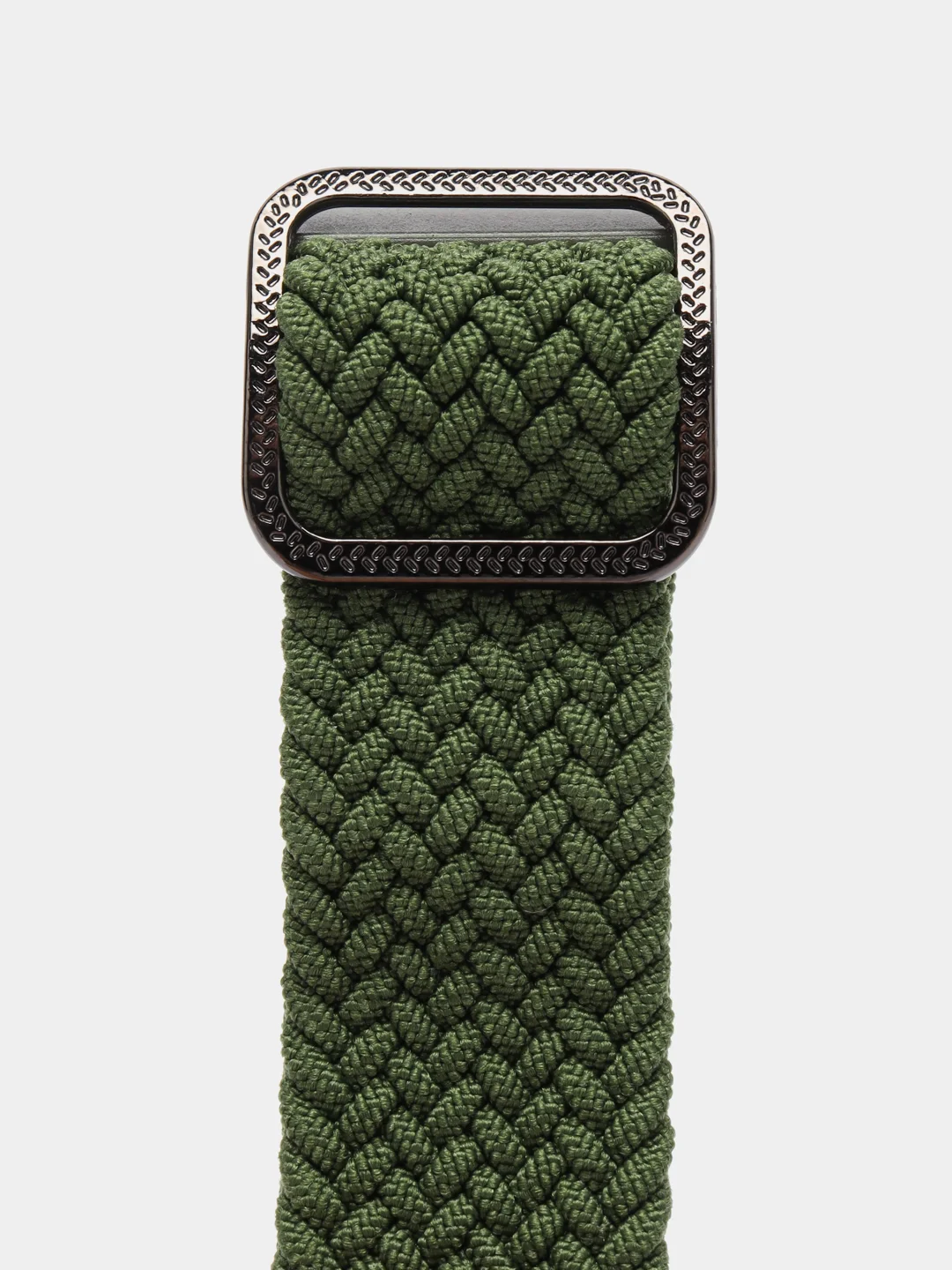 Зеленый ремешок для Huawei Band 8 / 9 нейлоновый
