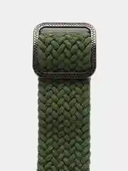 Зеленый ремешок для Huawei Band 8 / 9 нейлоновый