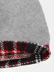 Серый комплект шапок для новорожденного