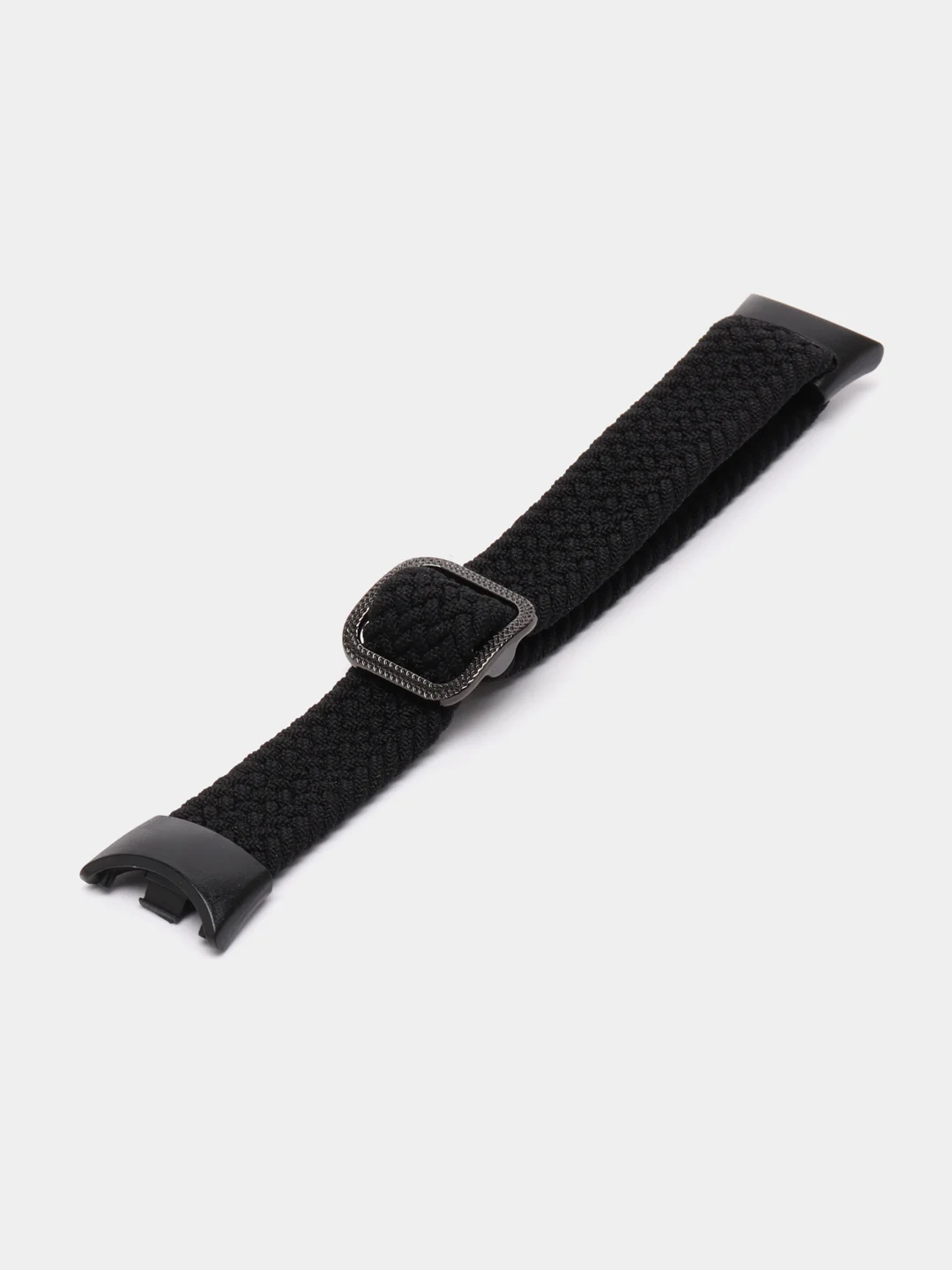 Черный ремешок для Xiaomi Mi Band 8 / 9 нейлоновый