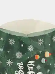 Зеленый коробка сборная Новогодняя, 11 х 8 х 2 см