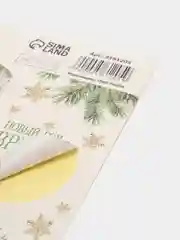 Бирюзовый наклейки для цветов и подарков,новогодние
