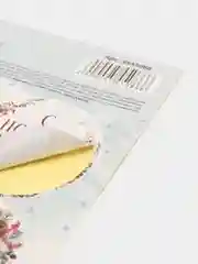 Белый наклейки для цветов и подарков,новогодние