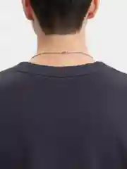 Бежевый меланж цепочка мужская, из нержавеющей стали, с кулоном