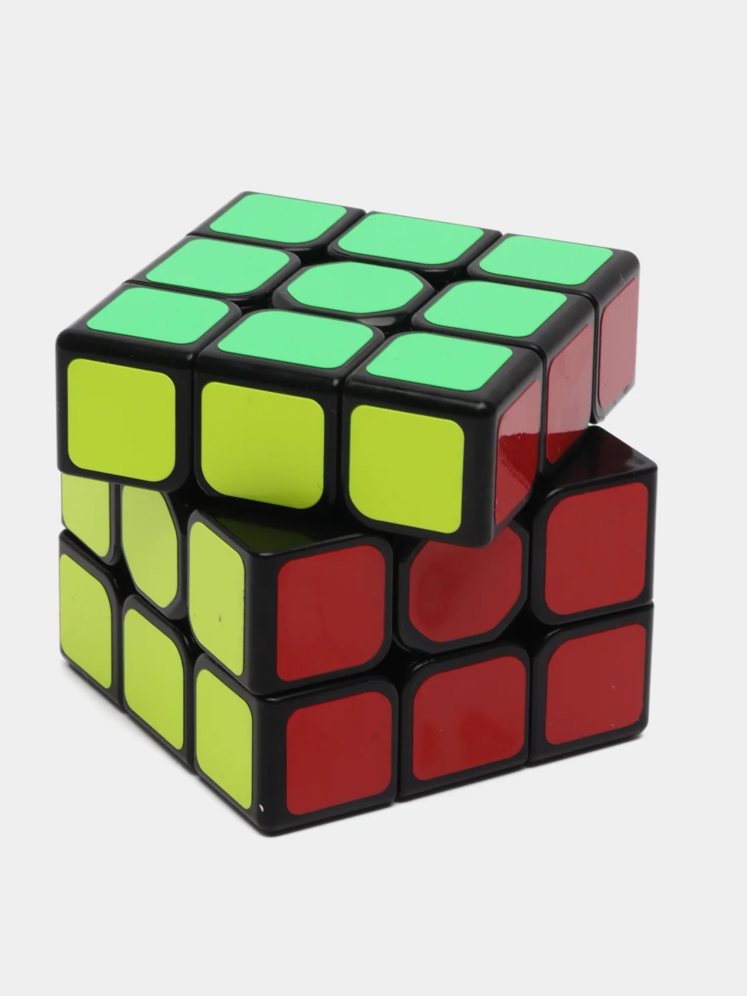 Белый кубик-головоломка 3х3, развивающий скоростной кубик "SpeedCube"