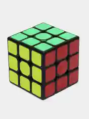 Белый кубик-головоломка 3х3, развивающий скоростной кубик "SpeedCube"