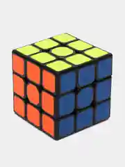 Черный кубик-головоломка 3х3, развивающий скоростной кубик "SpeedCube"