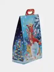 Индиго коробка складная, для конфет, новогодняя, подарочная
