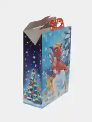 Индиго коробка складная, для конфет, новогодняя, подарочная