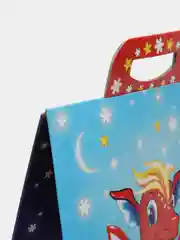 Индиго коробка складная, для конфет, новогодняя, подарочная