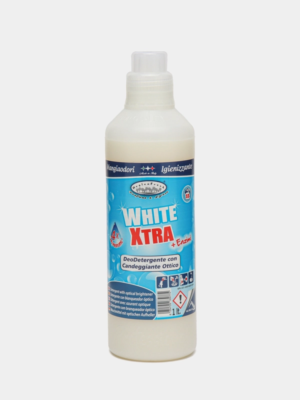 Профессиональный гель для стирки белого белья с энзимами White Xtra 1л Tintolav