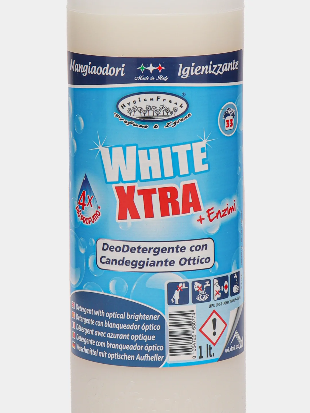 Профессиональный гель для стирки белого белья с энзимами White Xtra 1л Tintolav