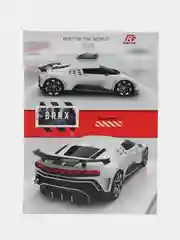 Ежедневник мужской "Авто", А5, 136 л, твердая обложка, подарок