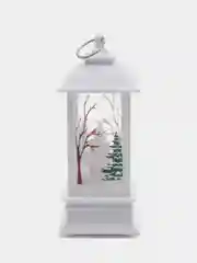 Белый ёлочная игрушка, фонарь, ночник, подарок на Новый год, новогодний светильник