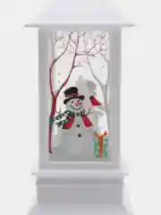 Белый ёлочная игрушка, фонарь, ночник, подарок на Новый год, новогодний светильник