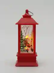 Красный ёлочная игрушка, фонарь, ночник, подарок на Новый год, новогодний светильник