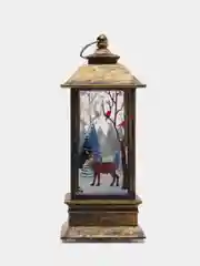 Черный ёлочная игрушка, фонарь, ночник, подарок на Новый год, новогодний светильник