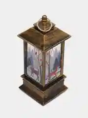 Черный ёлочная игрушка, фонарь, ночник, подарок на Новый год, новогодний светильник