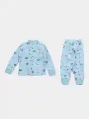 Голубой пижама для новорожденных, костюм для малышей