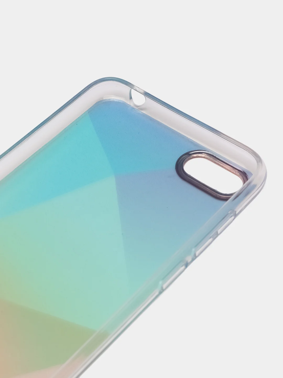 Бирюзовый чехол Honor 7A, 7A Prime, 7S, Huawei Y5 2018, Lite, Y5 Prime, прозрачный, с рисунком